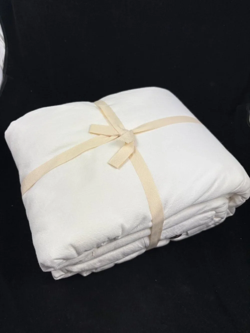 Home Collection King/Cal King Cotton Duvet Cover (No Comforter) Beige
